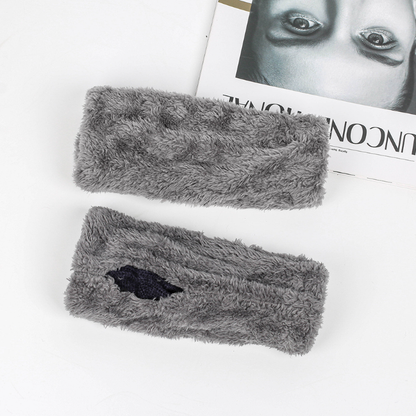 Warm Velvet Fingerless Gloves for Women (Short Style)